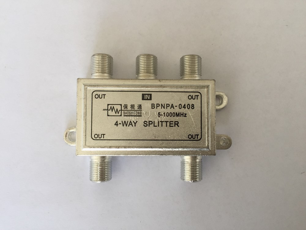 有线电视系统通用型四分配